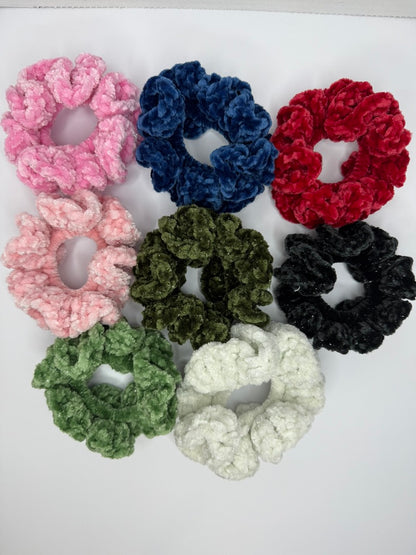 Velvet Scrunchies SET OF 3