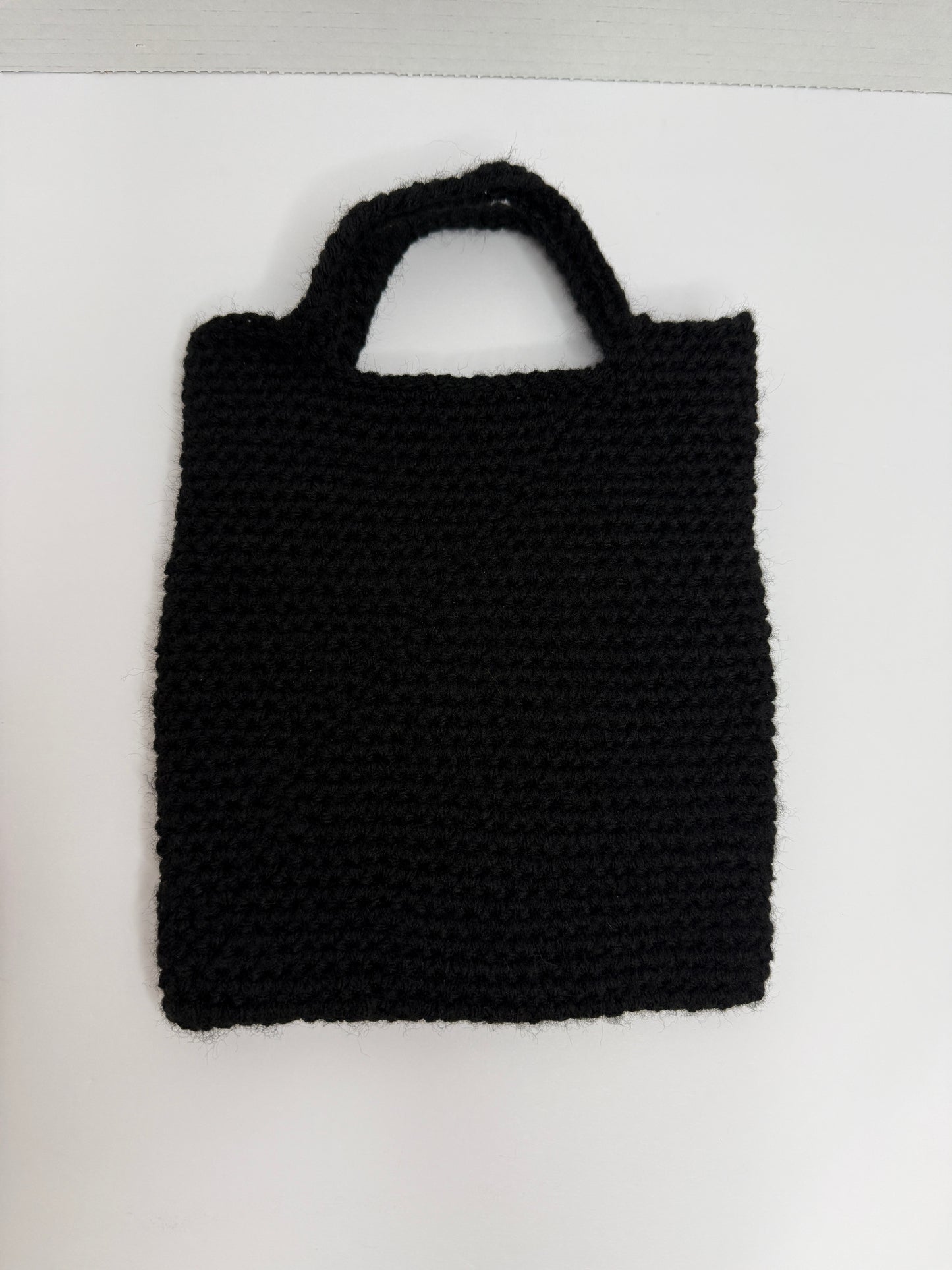 Crochet Jack-o’-Lantern Halloween candy bag