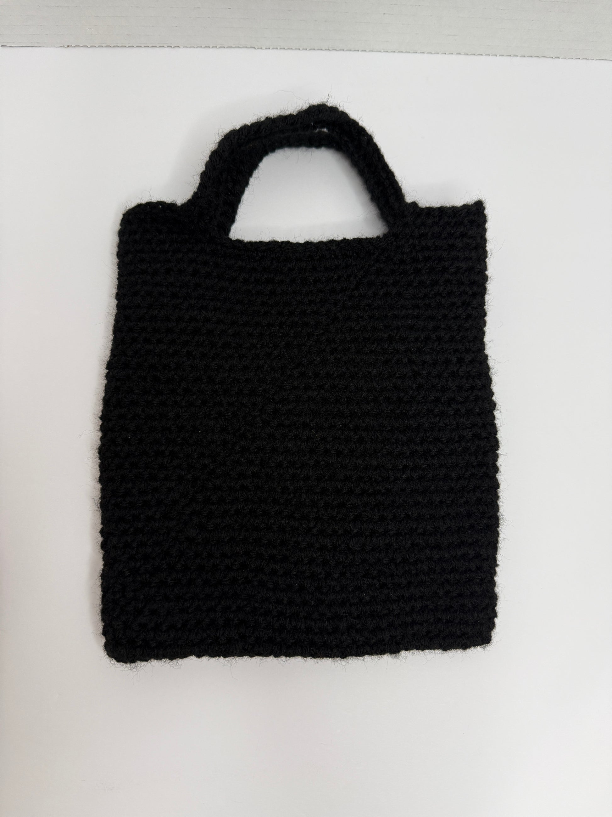 Crochet Jack-o’-Lantern Halloween candy bag