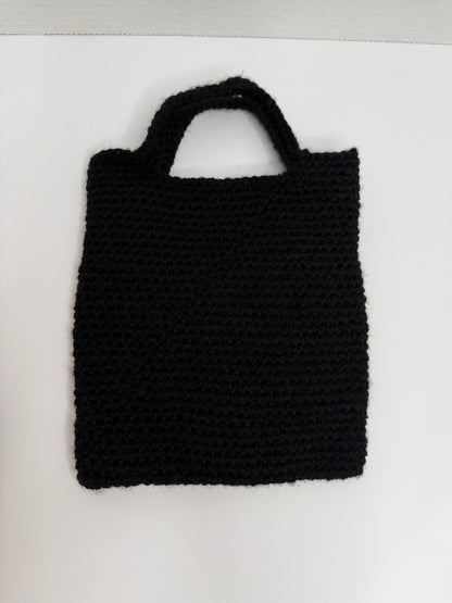 Crochet Jack-o’-Lantern Halloween candy bag