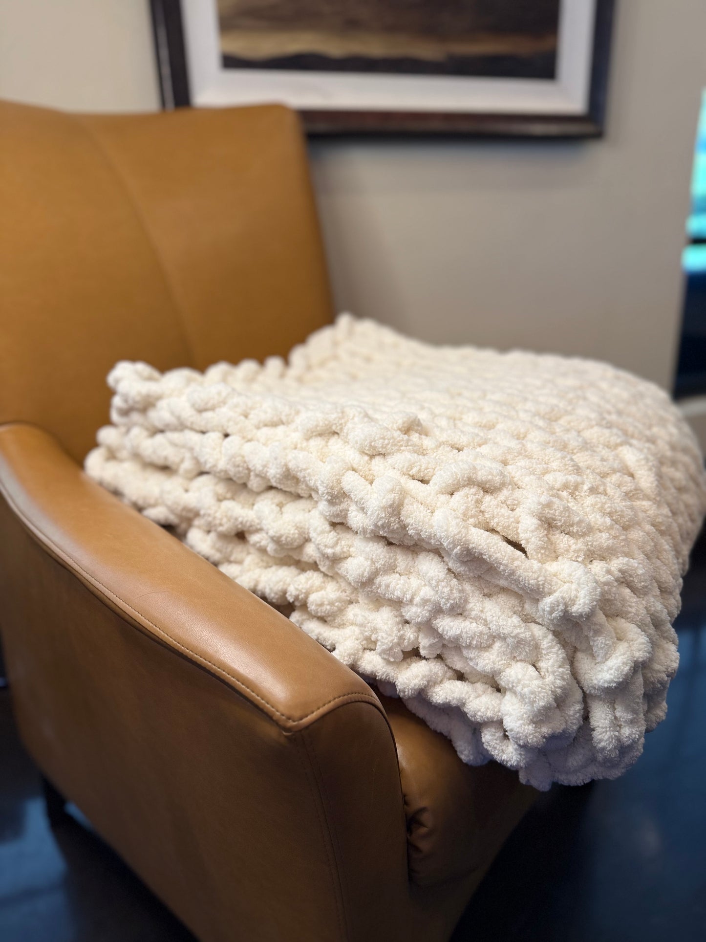 Handmade Crochet Throw Blanket