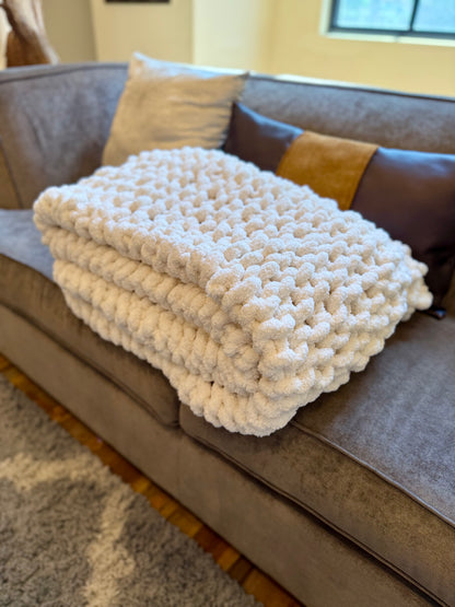 Handmade Crochet Throw Blanket