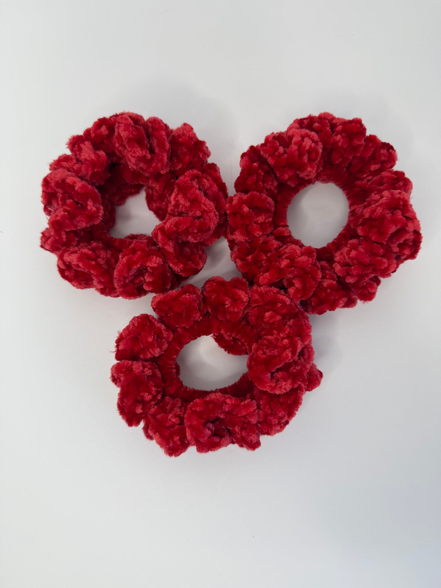 Velvet Scrunchies SET OF 3