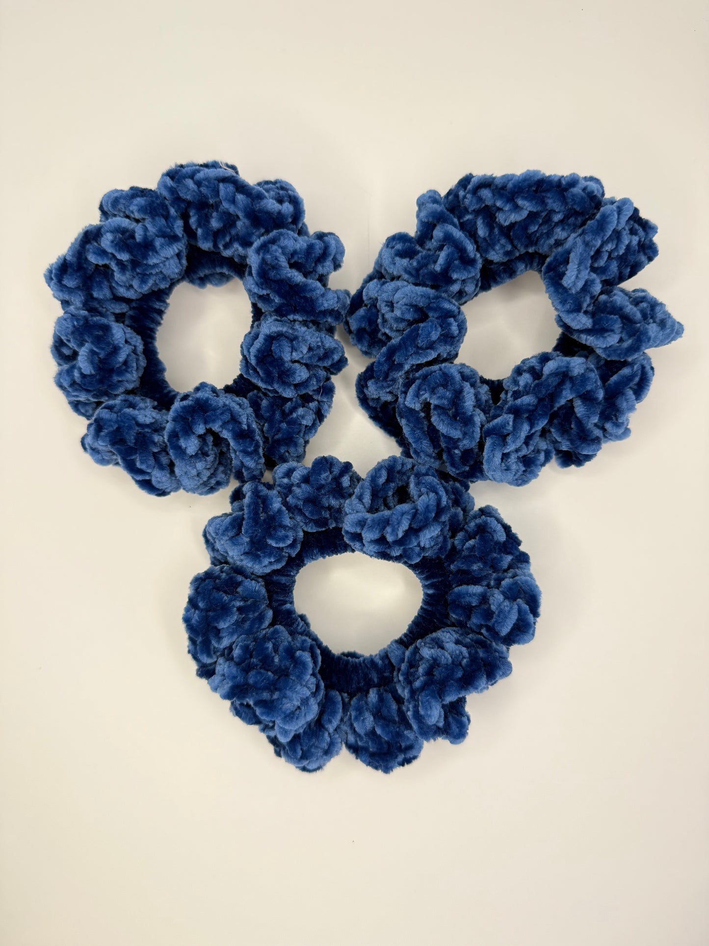 Velvet Scrunchies SET OF 3