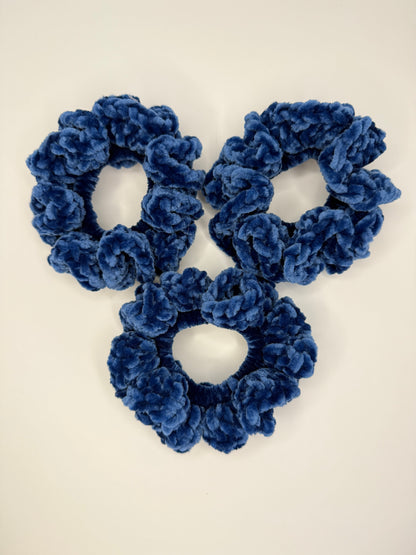 Velvet Scrunchies SET OF 3