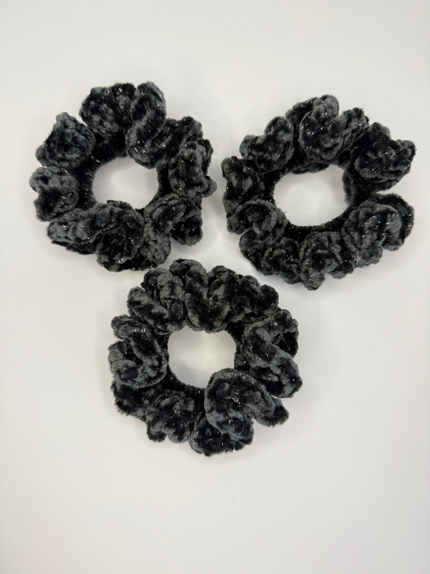 Velvet Scrunchies SET OF 3
