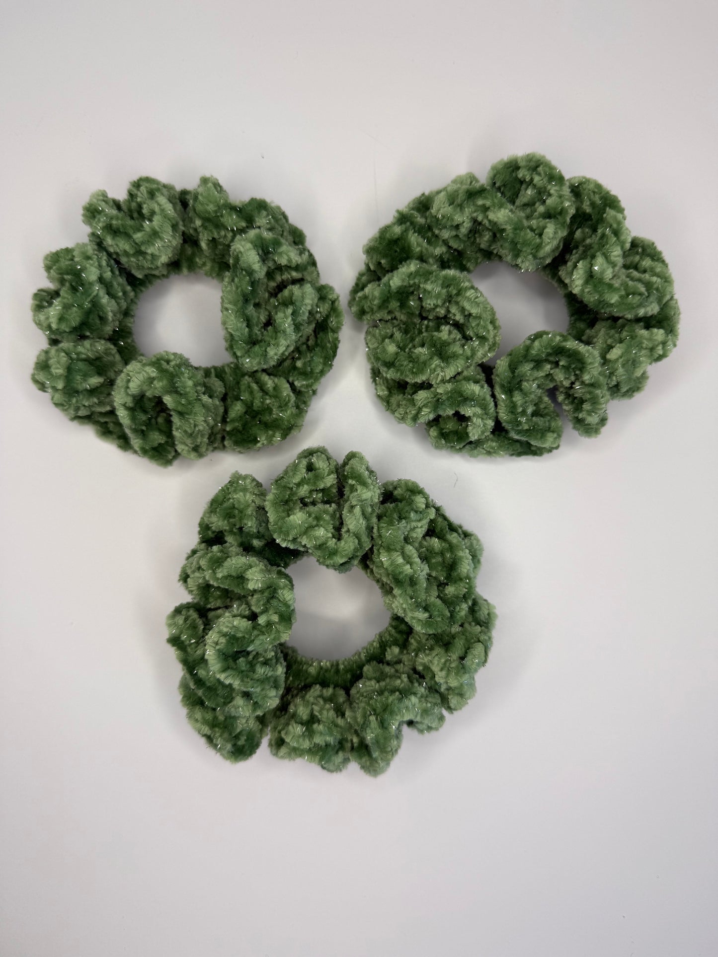 Velvet Scrunchies SET OF 3