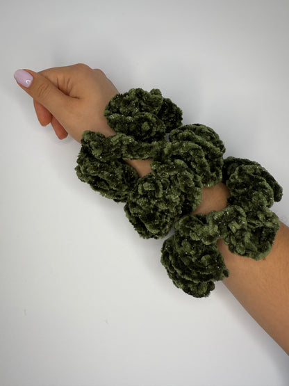 Velvet Scrunchies SET OF 3
